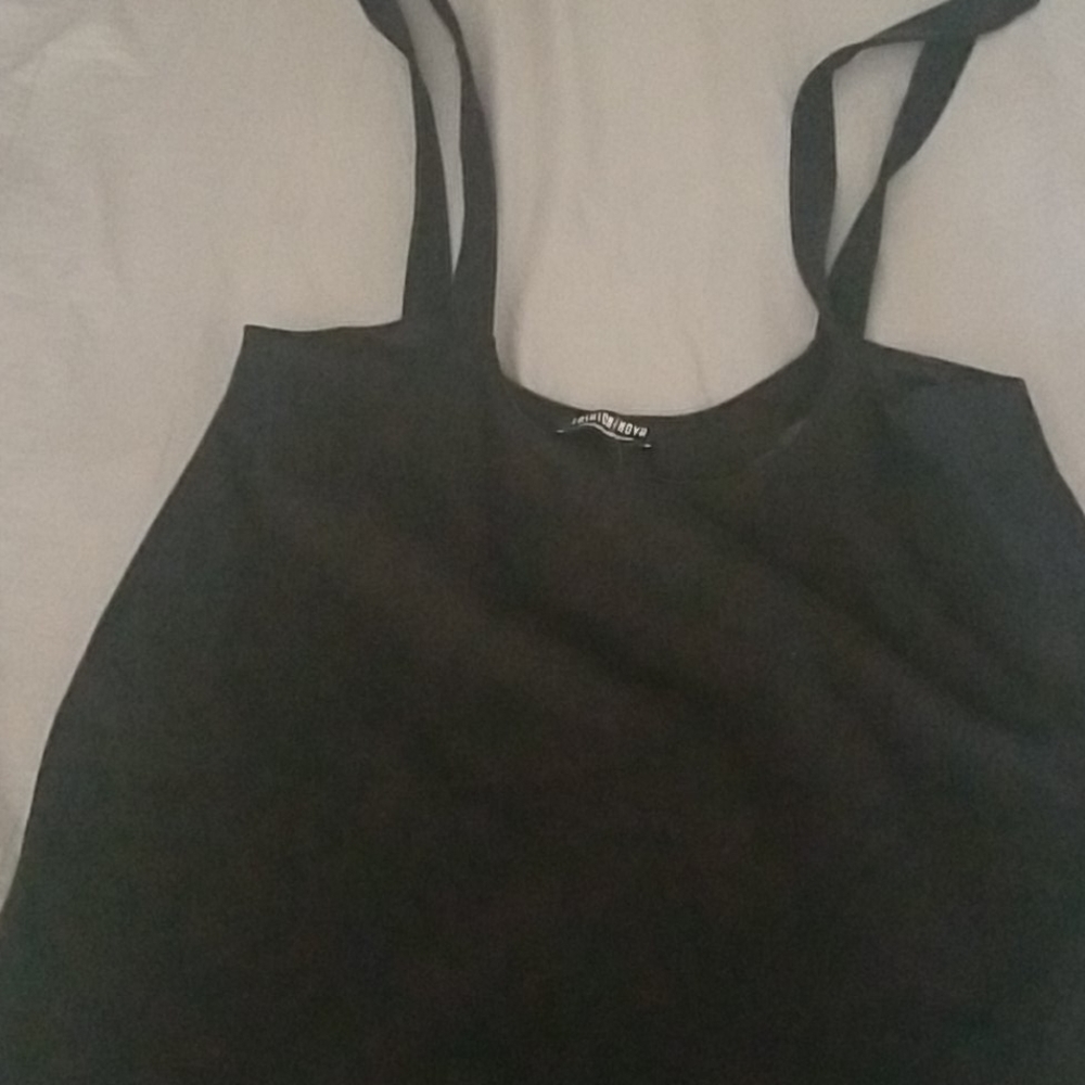 Fashion nova skirt with suspenders